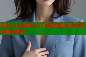 糖心vlog官网app下载教程及高清视频资源全解析