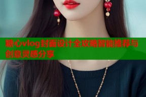 糖心vlog封面设计全攻略智能推荐与创意灵感分享