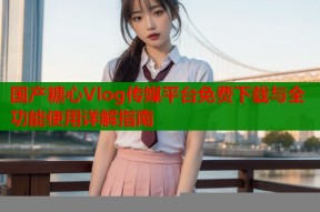 国产糖心Vlog传媒平台免费下载与全功能使用详解指南