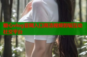 糖心vlog官网入口高清视频剪辑互动社交平台