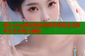 糖心vlog原创唐伯虎风采展现生活美学与艺术魅力揭秘