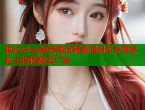 糖心vlog免费网页版高清制作分享轻松上传体验无广告  第1张