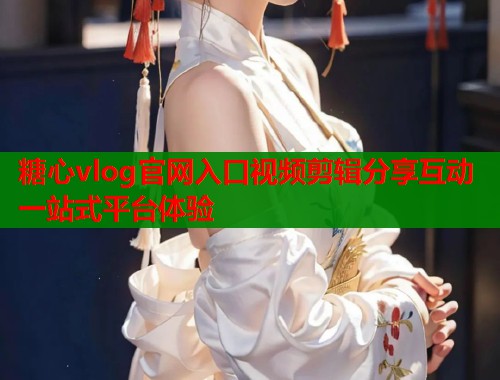 糖心vlog官网入口视频剪辑分享互动一站式平台体验  第1张