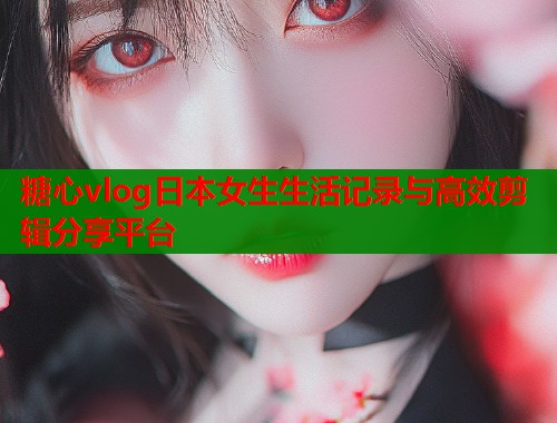 糖心vlog日本女生生活记录与高效剪辑分享平台  第1张