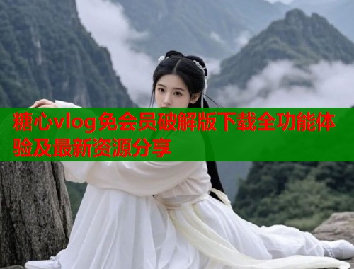 糖心vlog免会员破解版下载全功能体验及最新资源分享  第2张