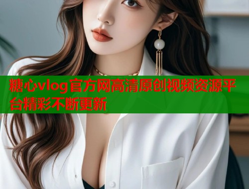糖心vlog官方网高清原创视频资源平台精彩不断更新  第1张