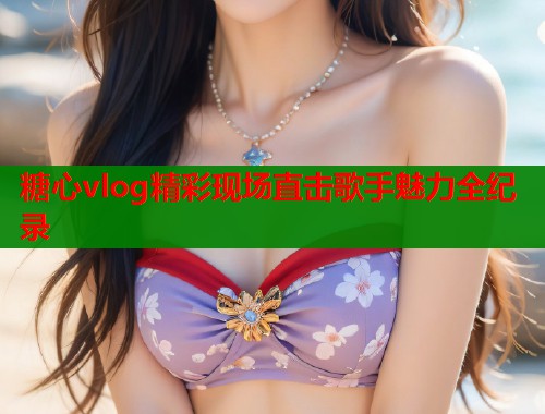 糖心vlog精彩现场直击歌手魅力全纪录  第1张