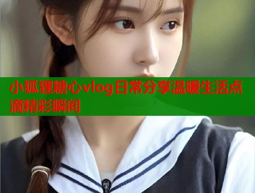 小狐狸糖心vlog日常分享温暖生活点滴精彩瞬间  第1张