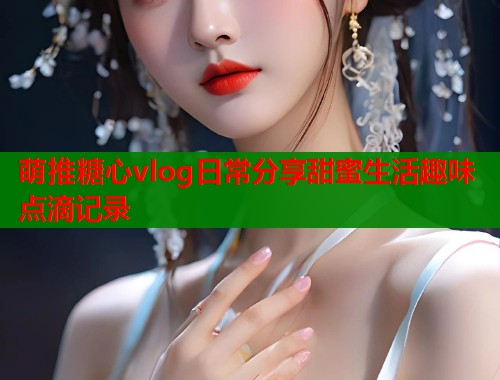 萌推糖心vlog日常分享甜蜜生活趣味点滴记录  第1张