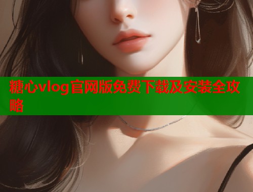 糖心vlog官网版免费下载及安装全攻略  第1张