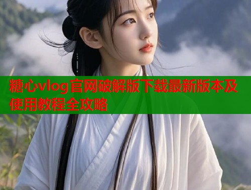 糖心vlog官网破解版下载最新版本及使用教程全攻略  第2张