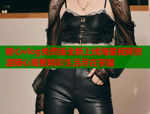 糖心vlog免费版全新上线海量视频资源随心观看精彩生活尽在掌握  第1张