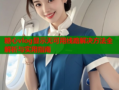 糖心vlog显示无可用线路解决方法全解析与实用指南  第1张